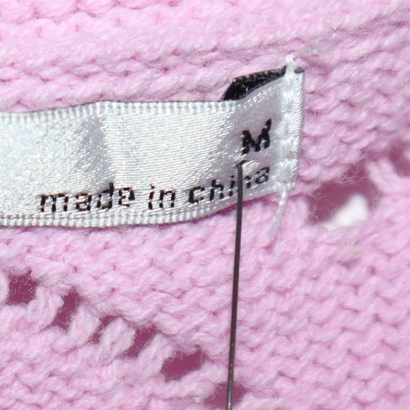 Kaily K Pink Heart Short Sleeve Knit Top Women's Size M-NWT - Picture 5 of 7